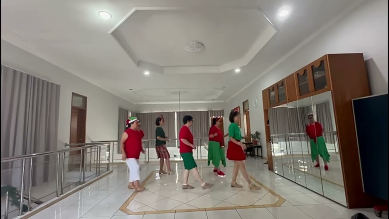 JINGLE ALL THE WAY - Line Dance