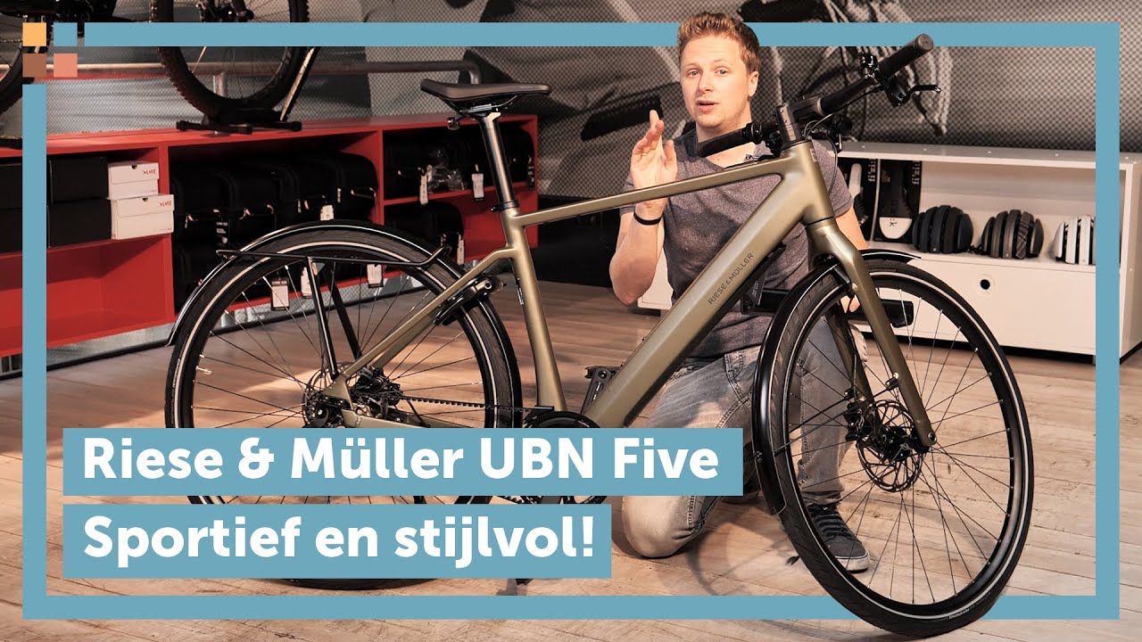 Riese & Müller UBN Five e-bike | De nieuwe Urban Line van Riese & Müller