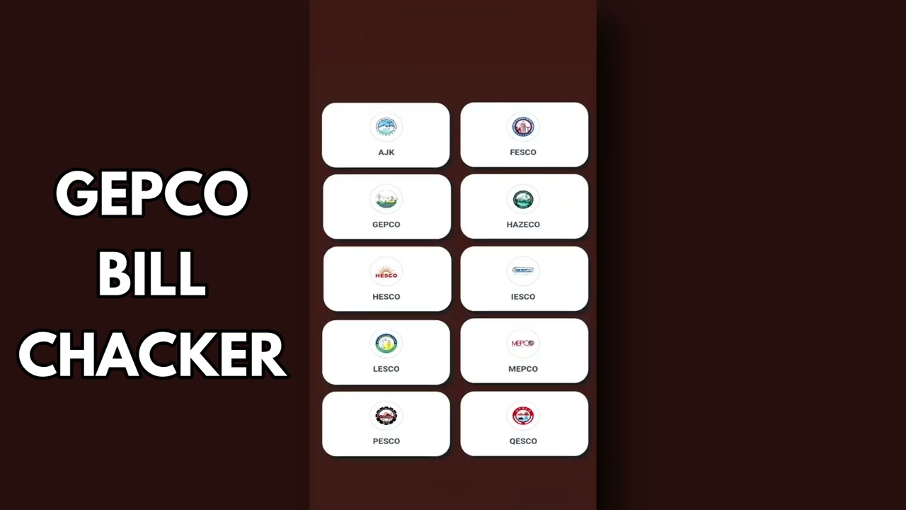 ow to check GEPCO bill | Electricity bill check #gepco #gepcobillchecker