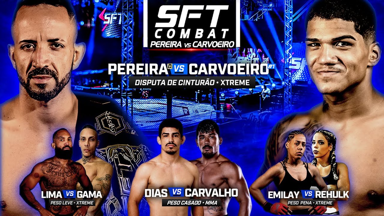 SFT COMBAT 49: Pereira vs. Carvoeiro DISPUTA DE CINTUR&Atilde;O XTREME