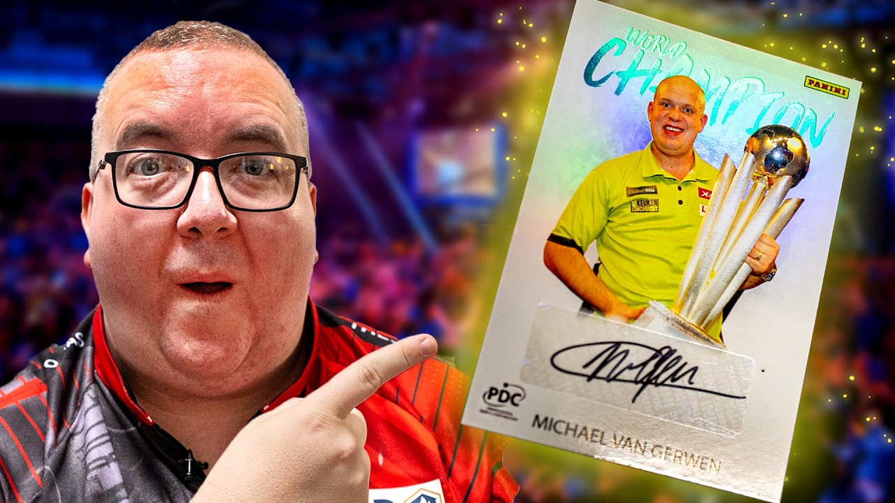 Я открыл ПЕРВОЕ ИЗДАНИЕ карточек PDC Darts!
