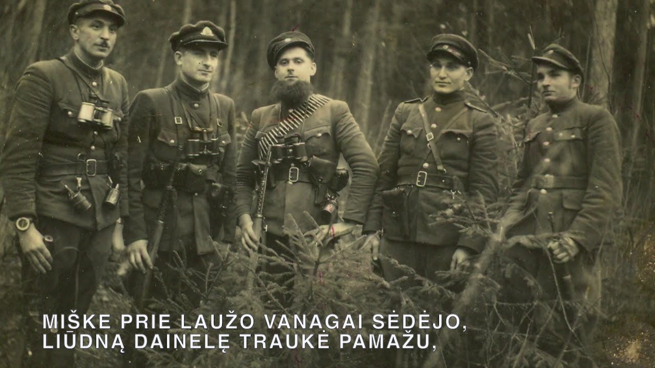 Mi&scaron;ke prie laužo video | In The Forest By The Fire - song of the Lithuanian Forest Brothers