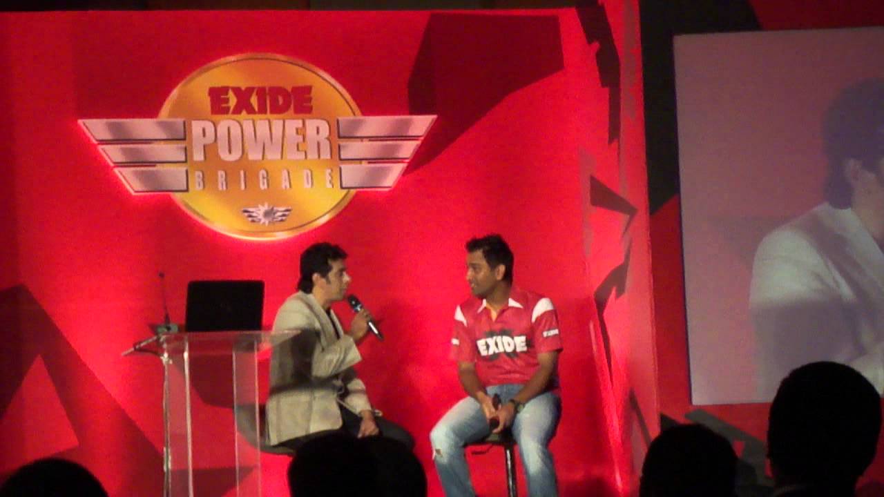 Dinner with MS Dhoni