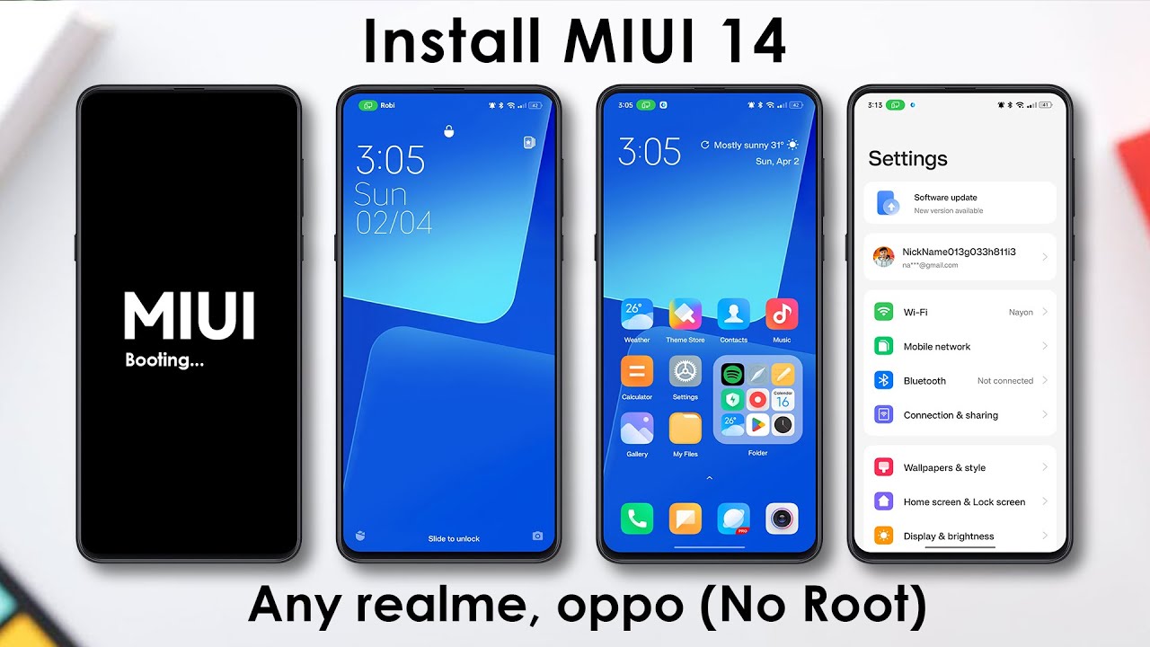 🔥I Install MIUI 14 on any Realme, Oppo devices | Without Root