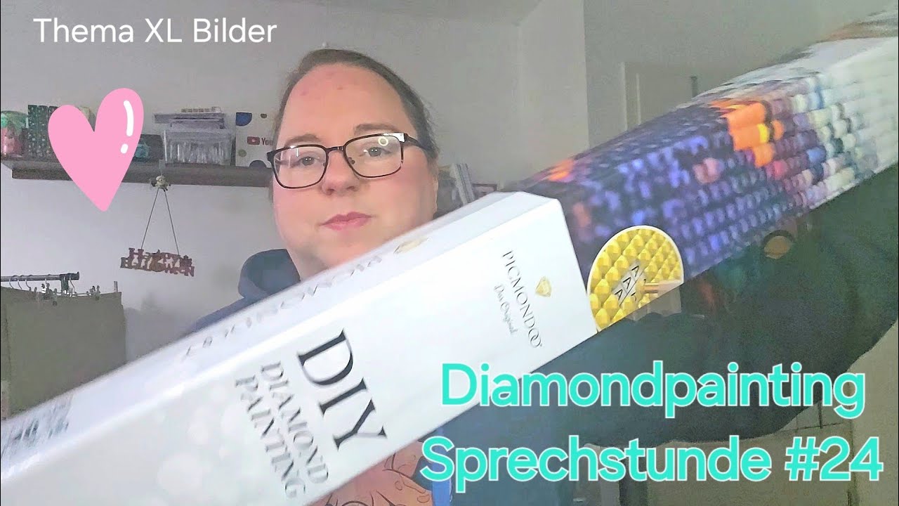 XL Diamondpainting Vorbereiten + Auszug eines Bildes 😁