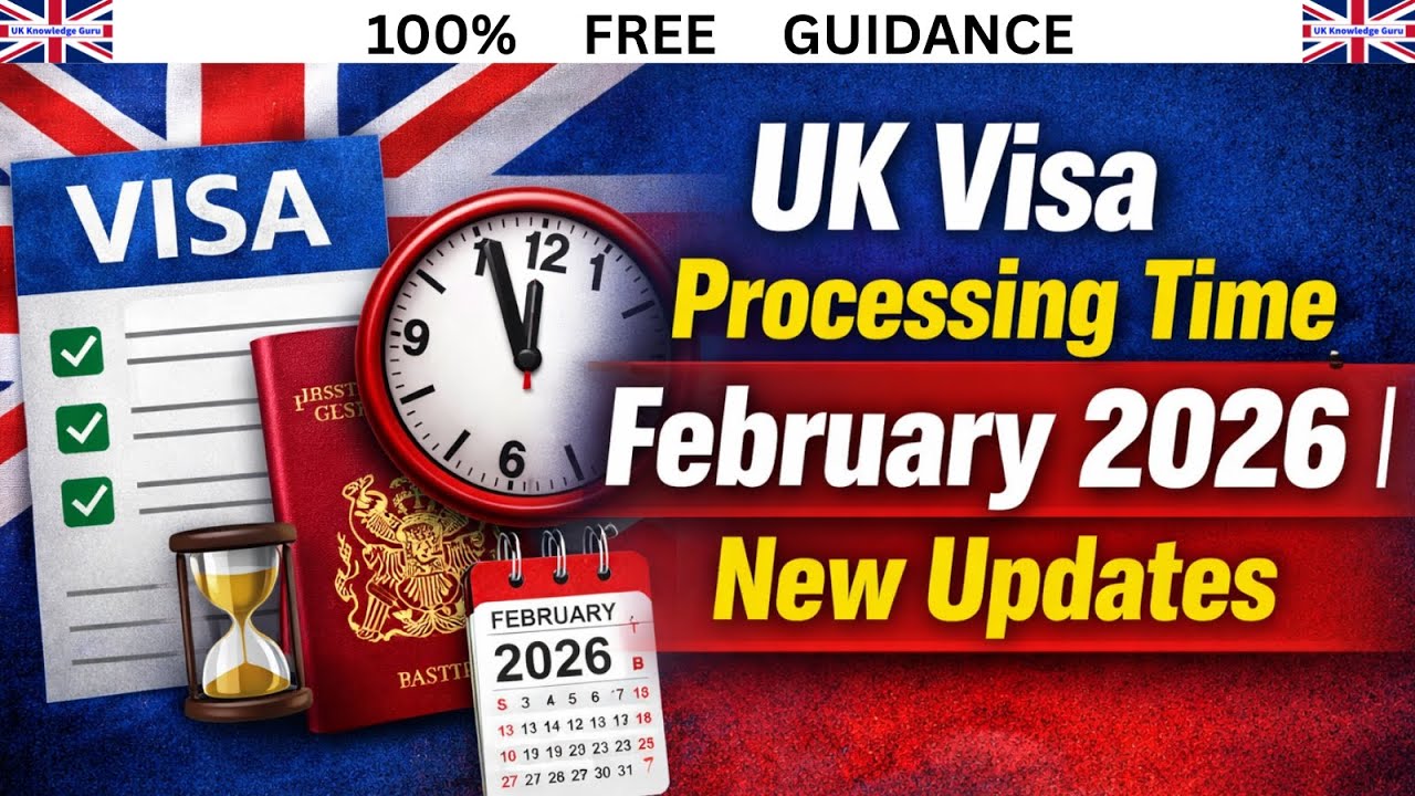 UK Visa Processing Time February 2026 | Visit, Student & Work Visa