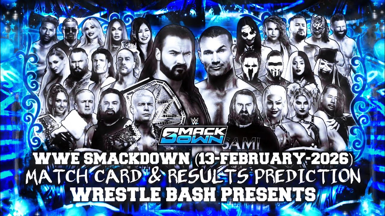 Прогноз на матчи и результаты WWE Smackdown (13 февраля 2026 г.)