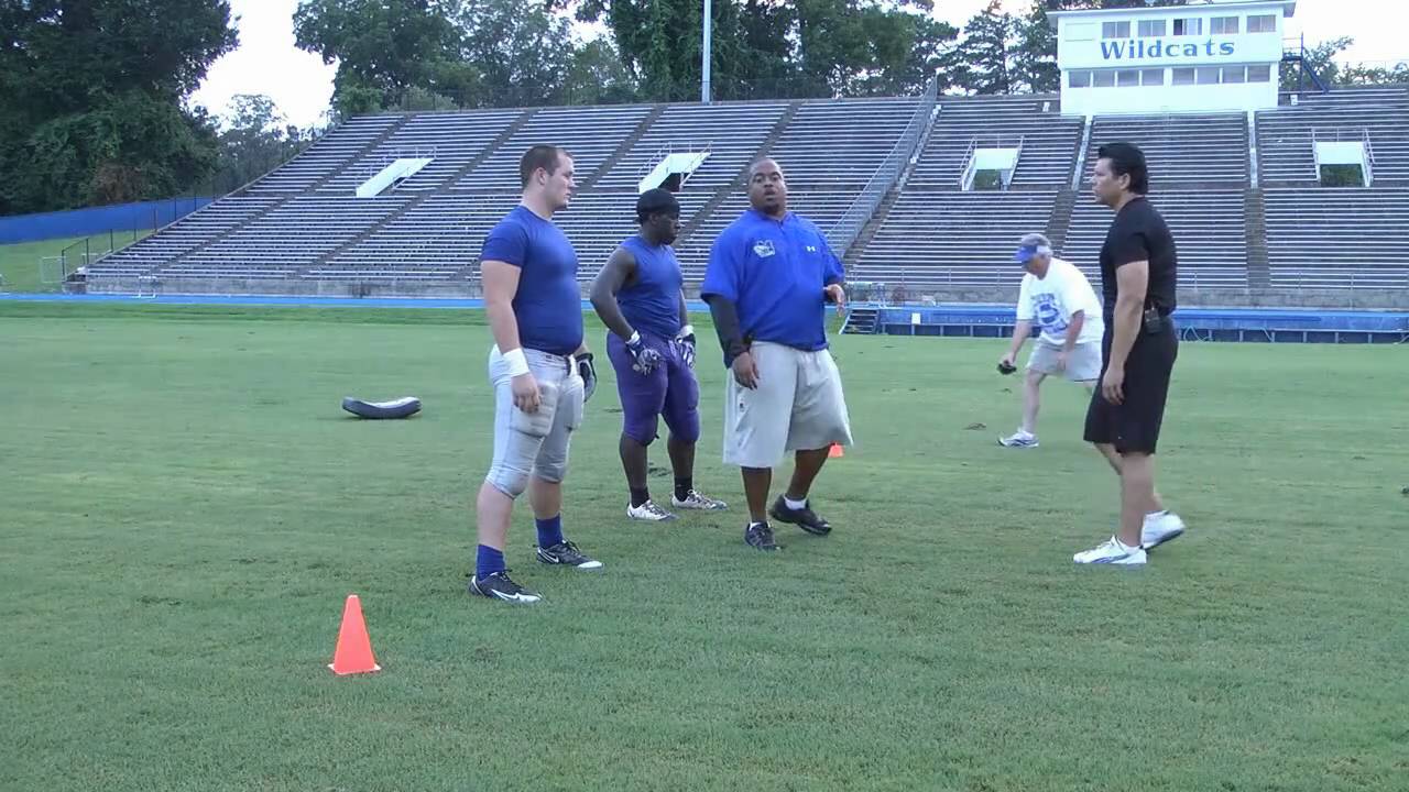 Offensive Line Blocking Technique Part 2