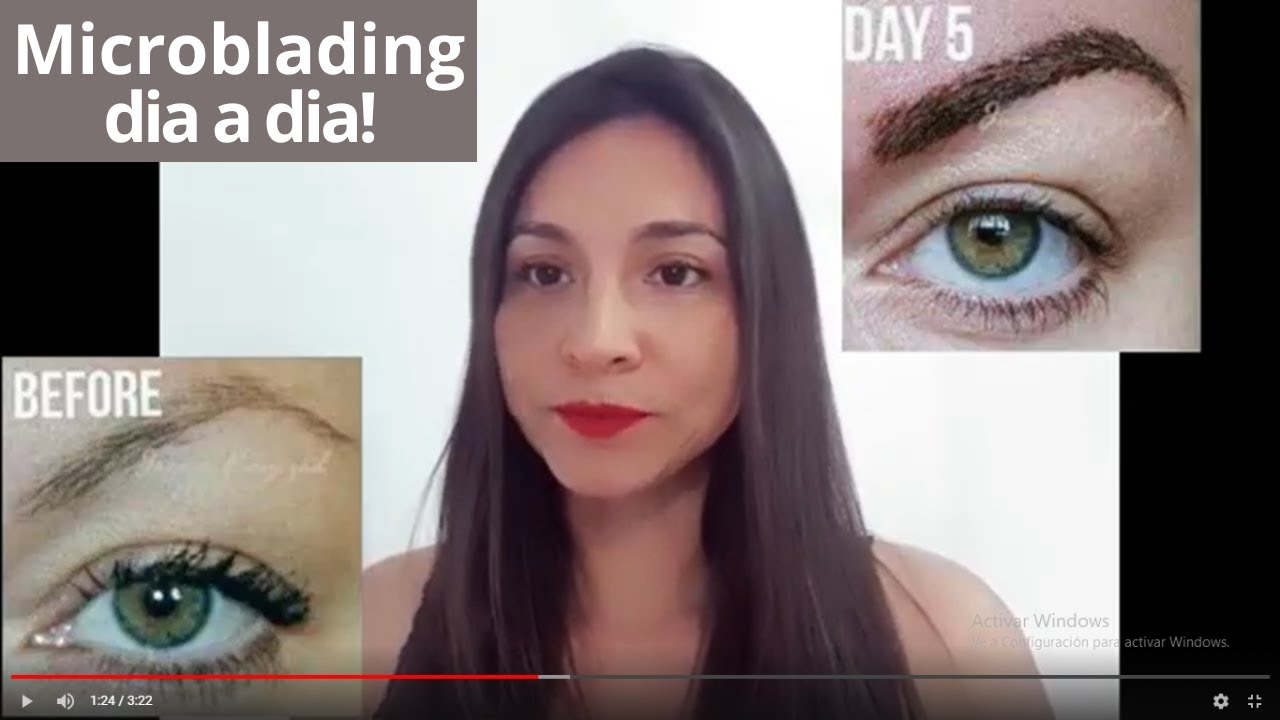 Curaci&oacute;n en Micropigmentaci&oacute;n & Microblading de Cejas ⭐dia a dia