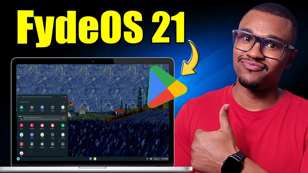 FydeOS 21: Leve, Rápido e com PLAY STORE - O Melhor Sistema para PCs Antigos!
