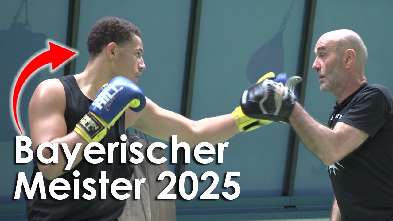 Joel ist Bayerischer Meister im Schwergewicht Amateure U19