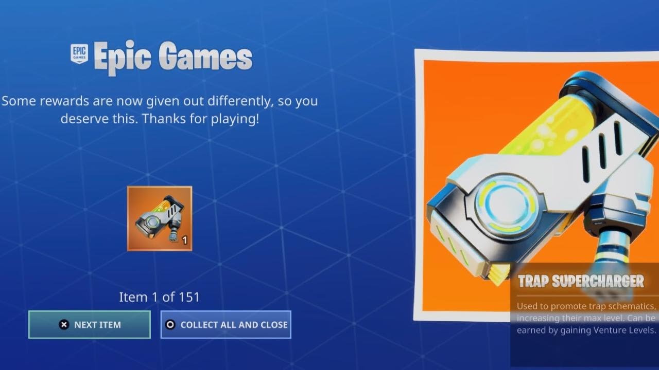Fortnite STW My Collection Book Rewards