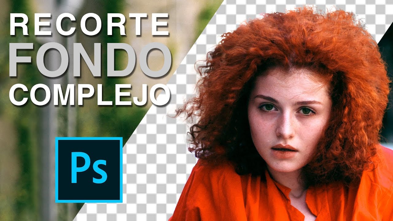 Recortar Cabello (Con Fondo Complejo) en Photoshop