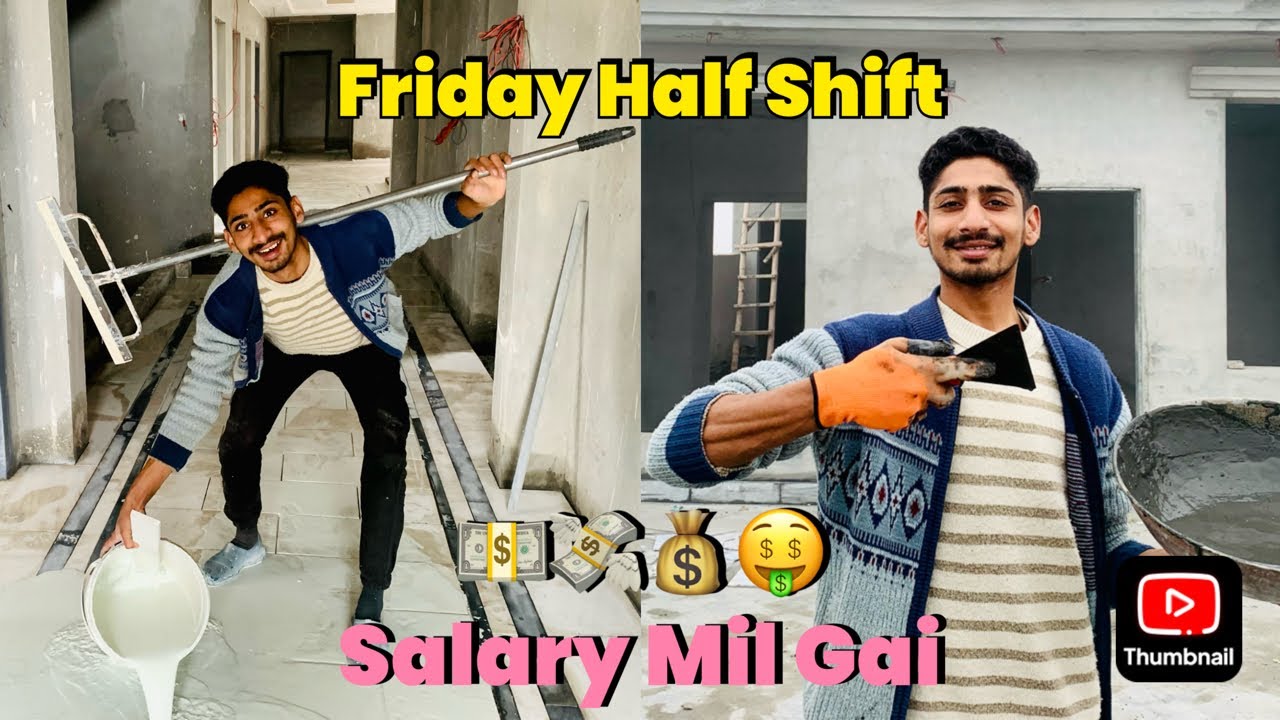 Total salary mil gai 😃 sari ki sari salary lga di 🙂 Mistri Umer and Majbor Ali 🤣 