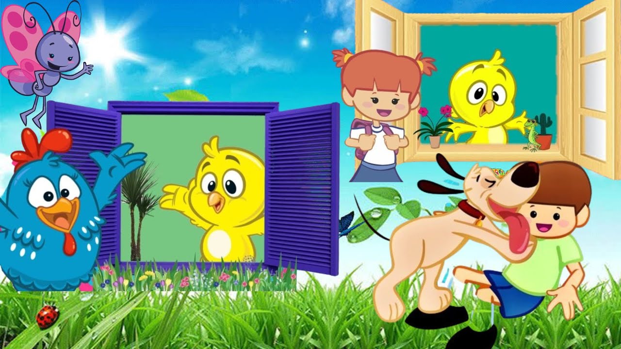 A JANELINHA - M&Uacute;SICA INFANTIL | GALINHA PINTADINHA | GALINHA PINTADINHA MINI M&Uacute;SICAS INFANTIS 🌴⛅🪟