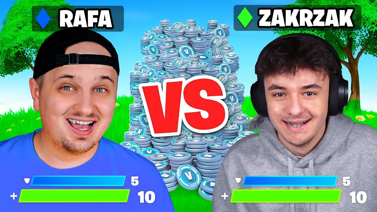 RAFA vs ZAKRZAK w BINGO o 10.000 VDOLCÓW w Fortnite