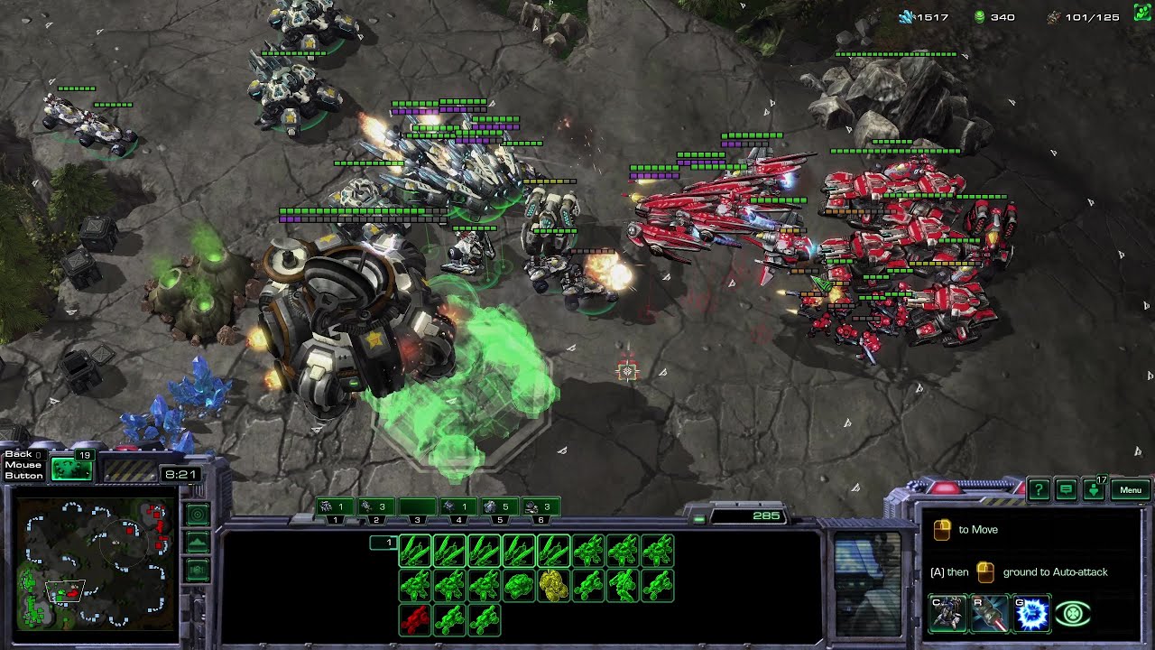 SC2 Master Terran ladder: TvT vs Grand Master, how long can i last?