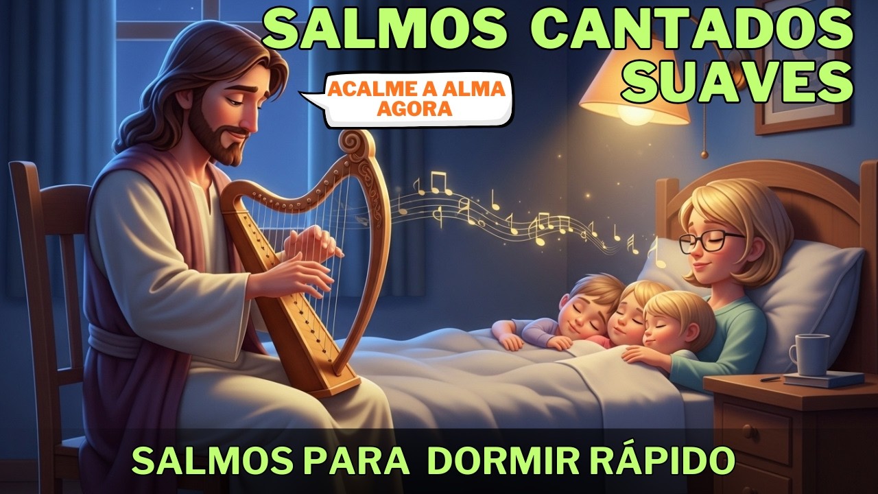 Descanse em Deus: Louvores de Salmos que Acalmam a Alma e Renovam as Forças 🙏✨