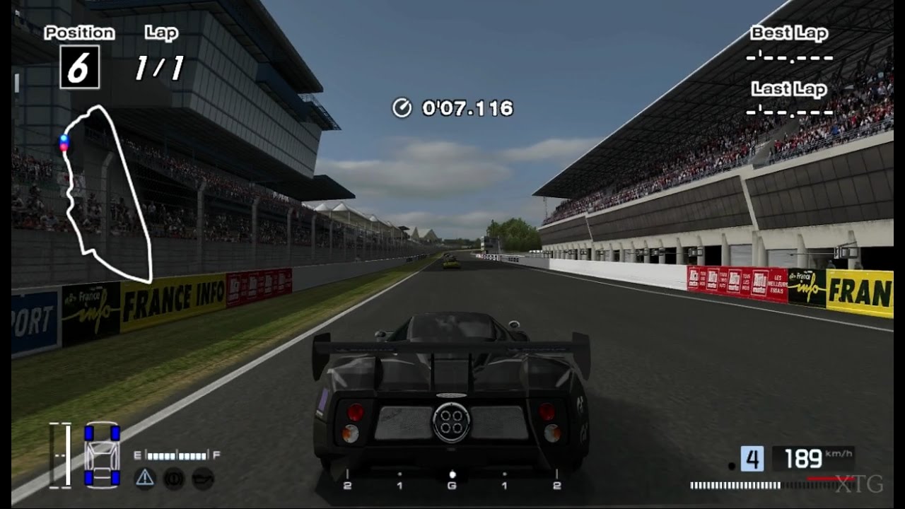 [#381] Gran Turismo 4 - Pagani Zonda LM Race Car '01 PS2 Gameplay HD