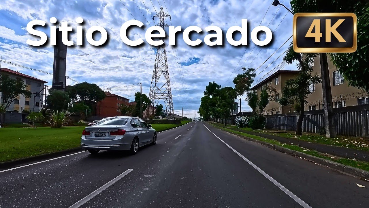 Vida Real em Curitiba: Tour pelas Ruas do Sítio Cercado em 4K (2026)