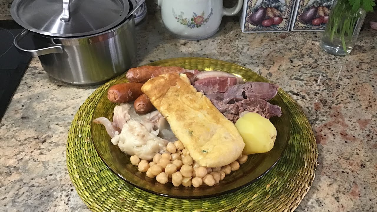 Cocido castellano-leonés con relleno