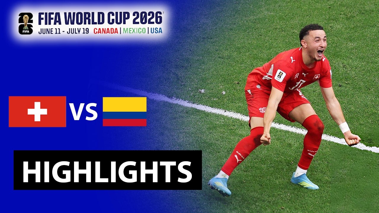 Colombia vs Switzerland (4-3 Pens) FIFA World Cup Highlights 2026 | Penalty Shootout & Drama