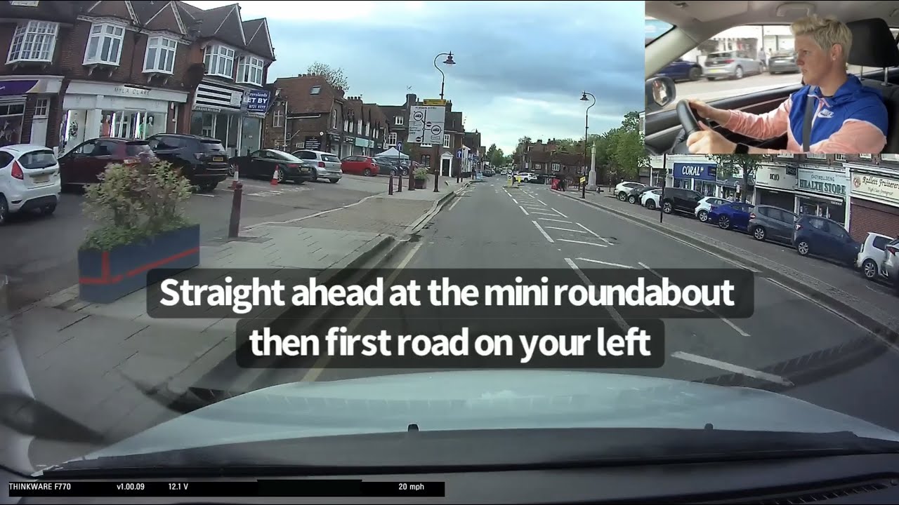 Drive to pass your driving test in 2026! Watch a driving instructor drive a Watford driving test