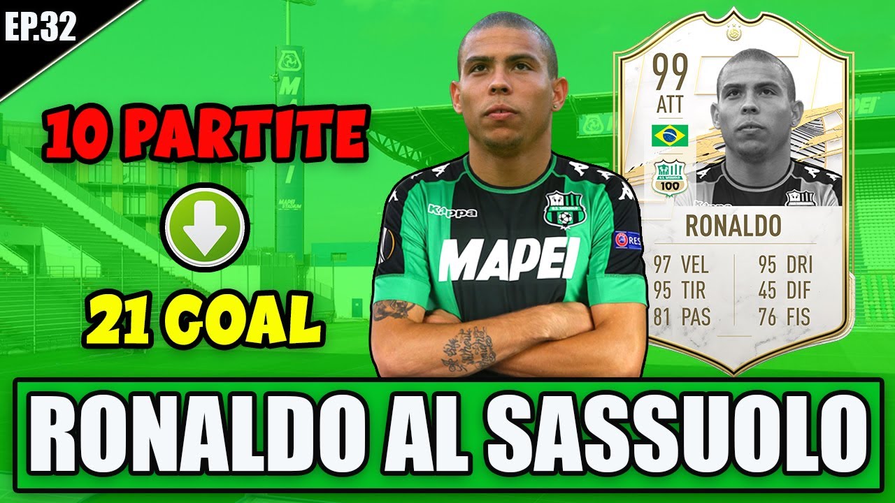 😱 RONALDO IL FENOMENO AL SASSUOLO!! 21 GOAL IN UN VIDEO!! FIFA 21 CARRIERA ALLENATORE SASSUOLO #32