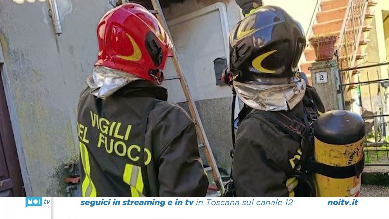 Gallicano, incendio distrugge abitazione; una persona in salvo