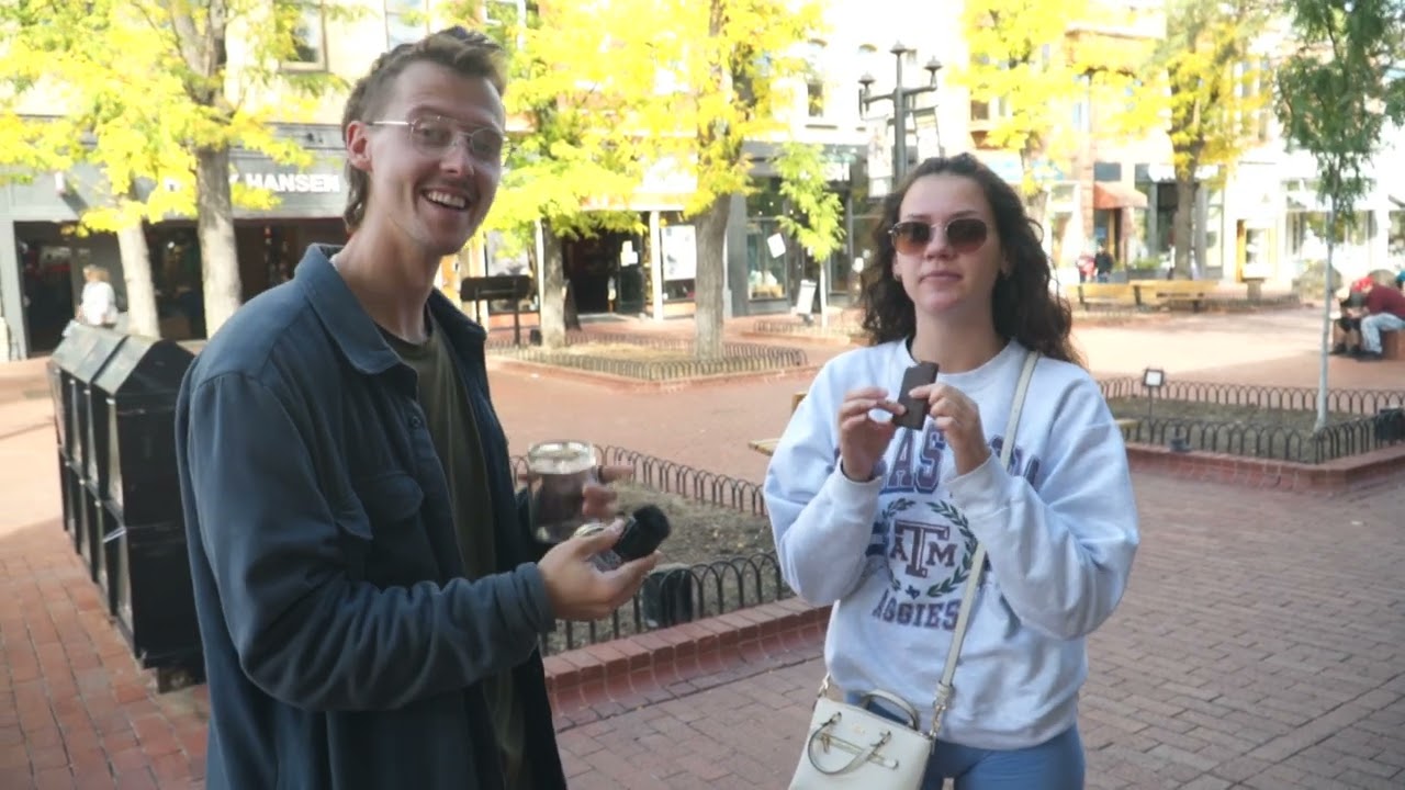 Random man on street Nude Foods