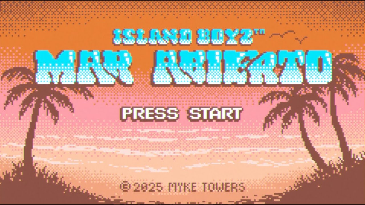 Myke Towers - MAR ABIERTO (Visualizer)