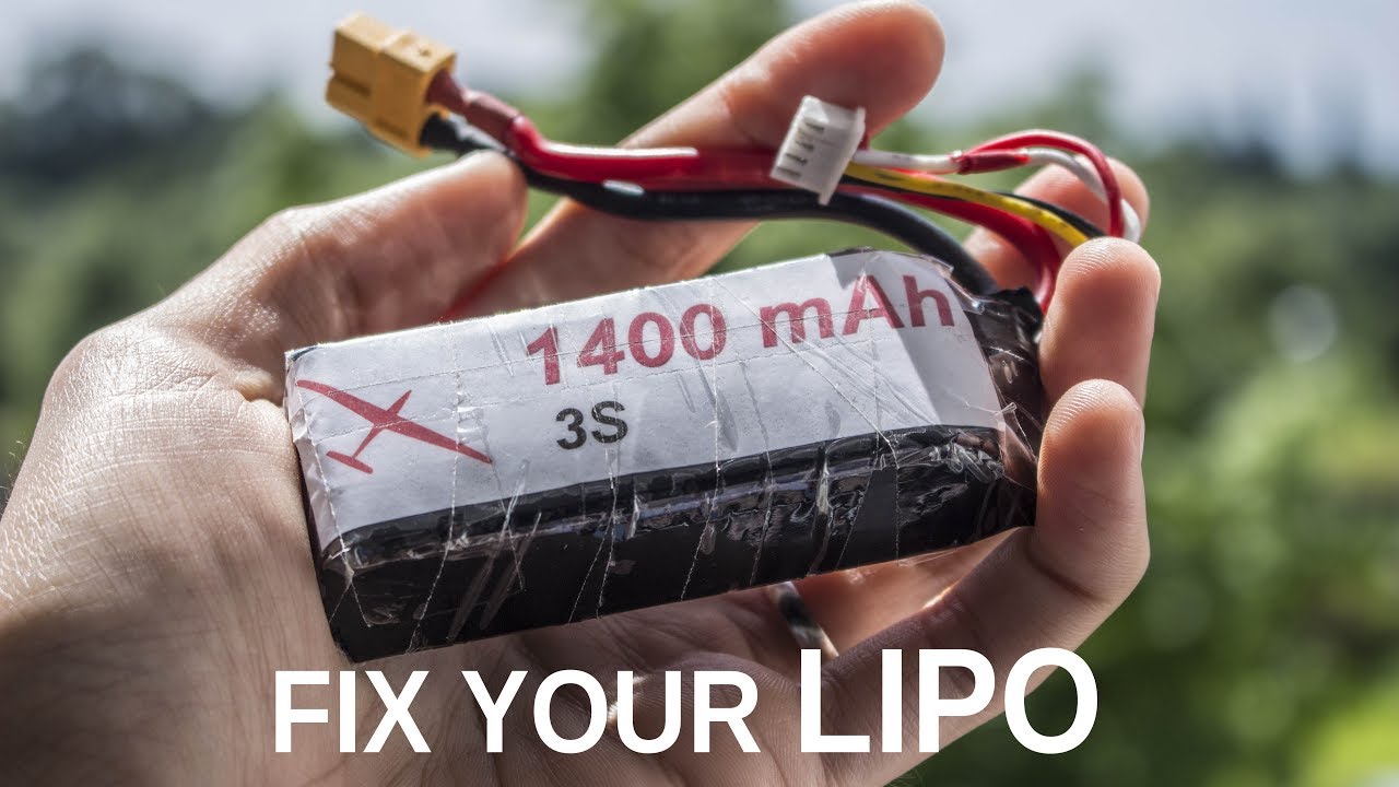 Fix or modify your LiPo battery