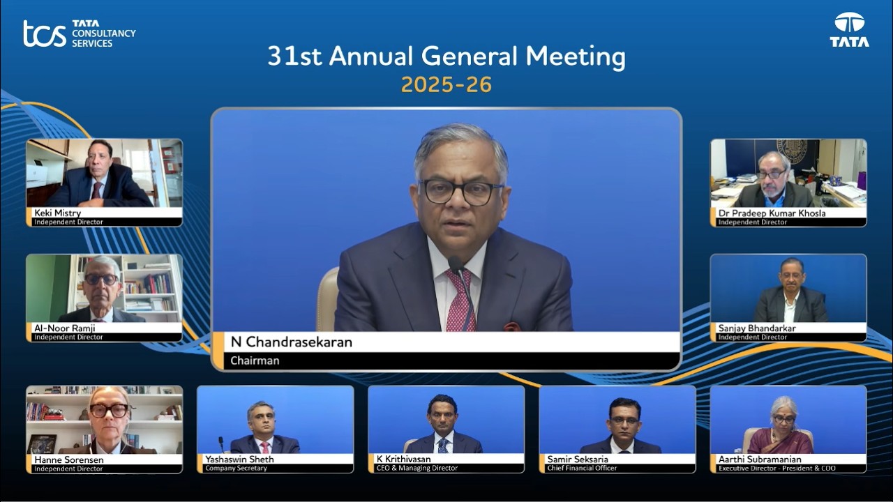 TCS 31st Annual General Meeting 2025-26
