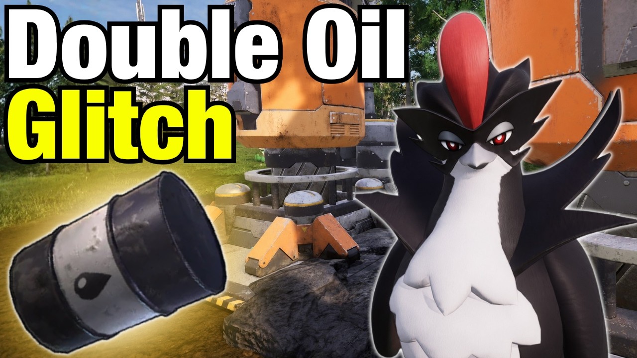 Double Crude Oil Extractor GLITCH in Palworld 1.0