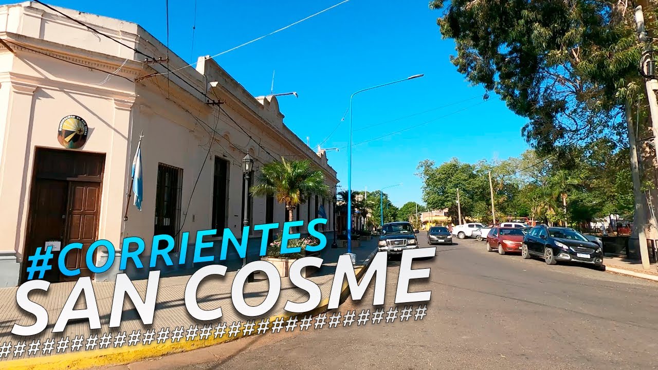 Recorriendo SAN COSME I CORRIENTES I ARGENTINA I 4K Walking Tour VLOG