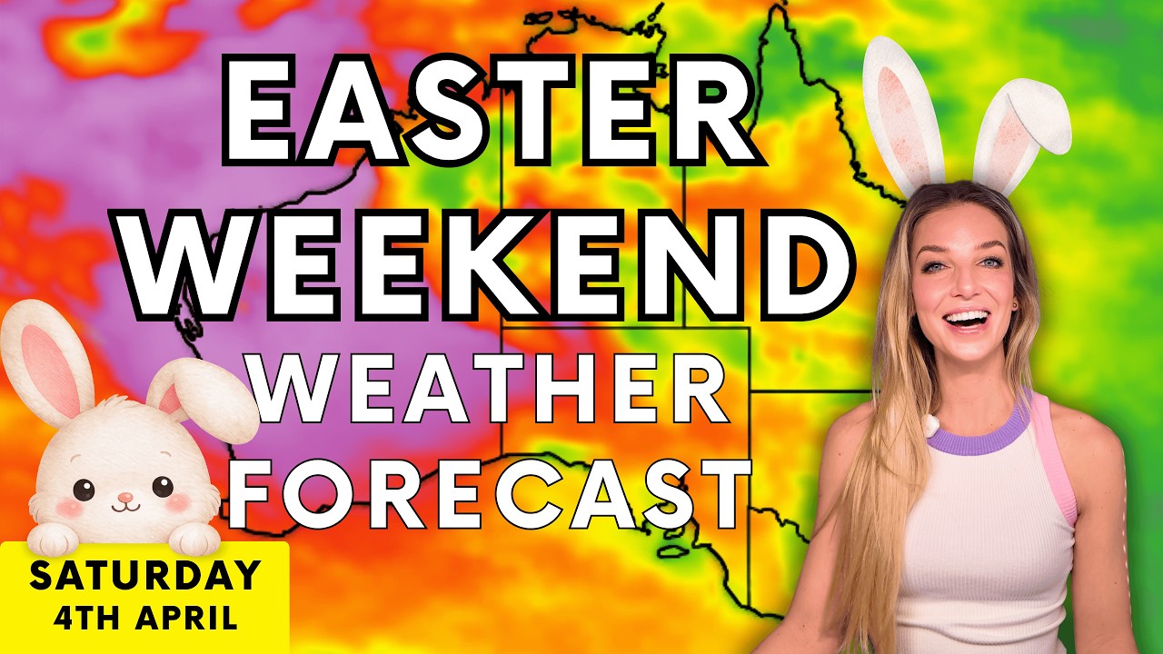 Your Easter Weekend Weather Forecast + Cyclone Update | Daily Forecast Australia