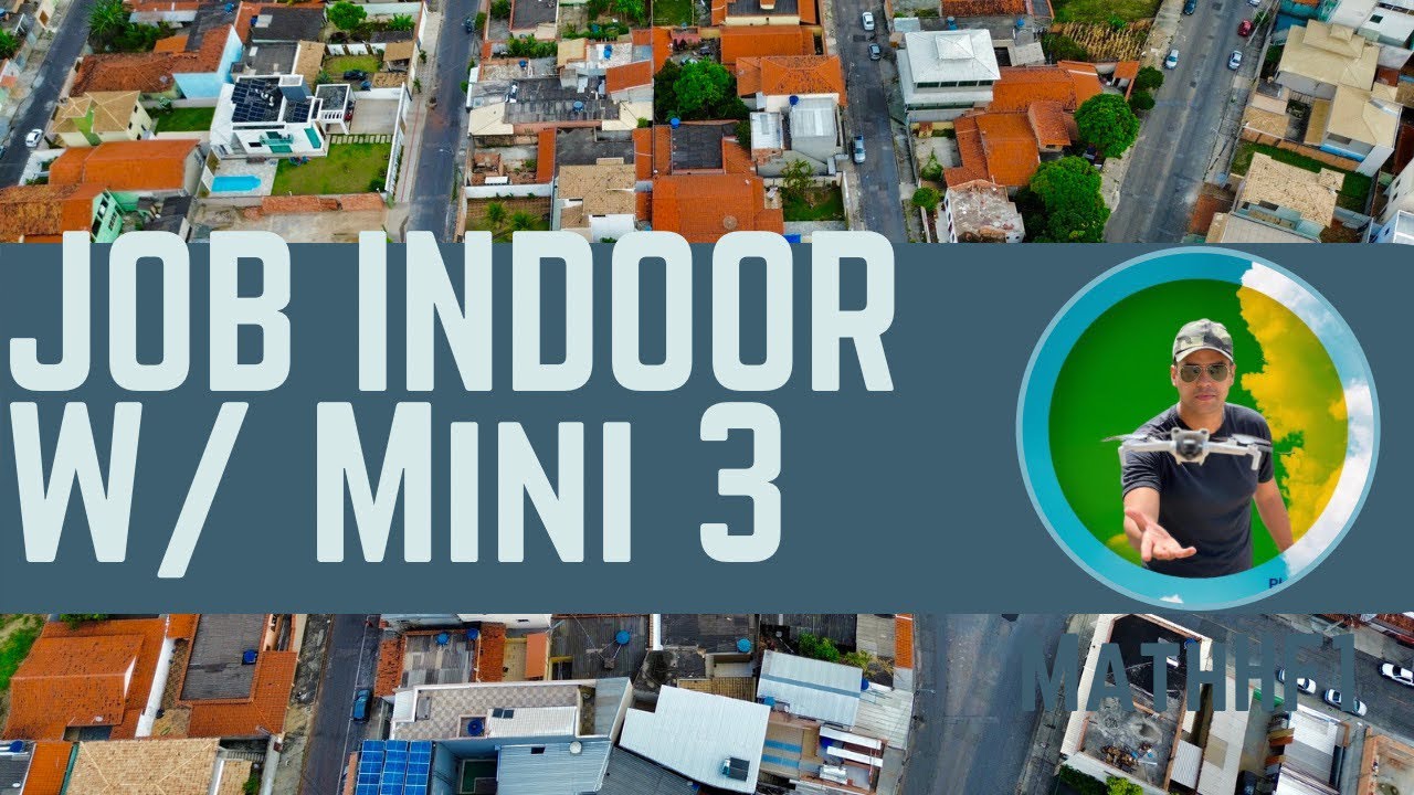 Voo indoor com DJI MINI 3 - Será que deu ruim? Descubra!