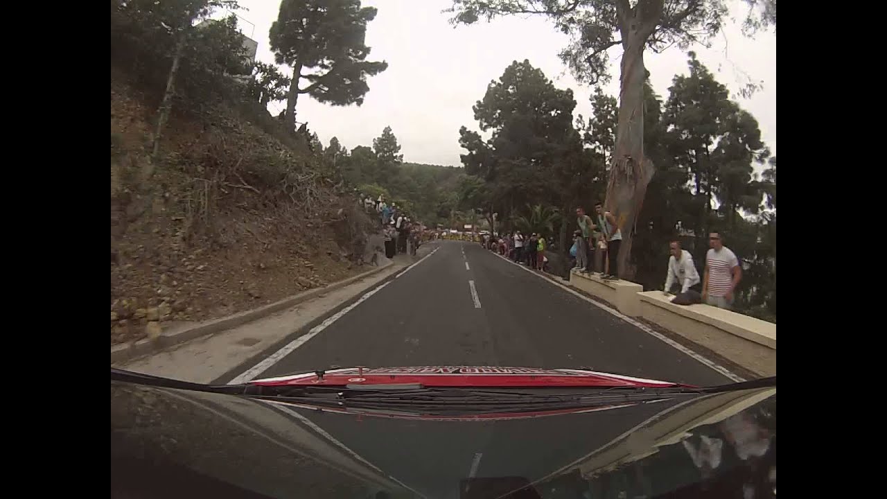 rallye isla de tenerife 2013 octavio hdez honda type r gopro hero 3