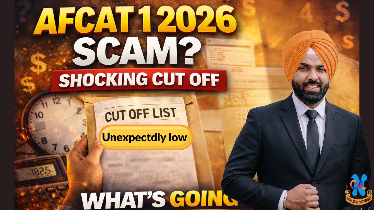 AFCAT 1 2026 Cut Off Shockingly Low 😱 | Scam or Real? Full Truth & Paper Analysis