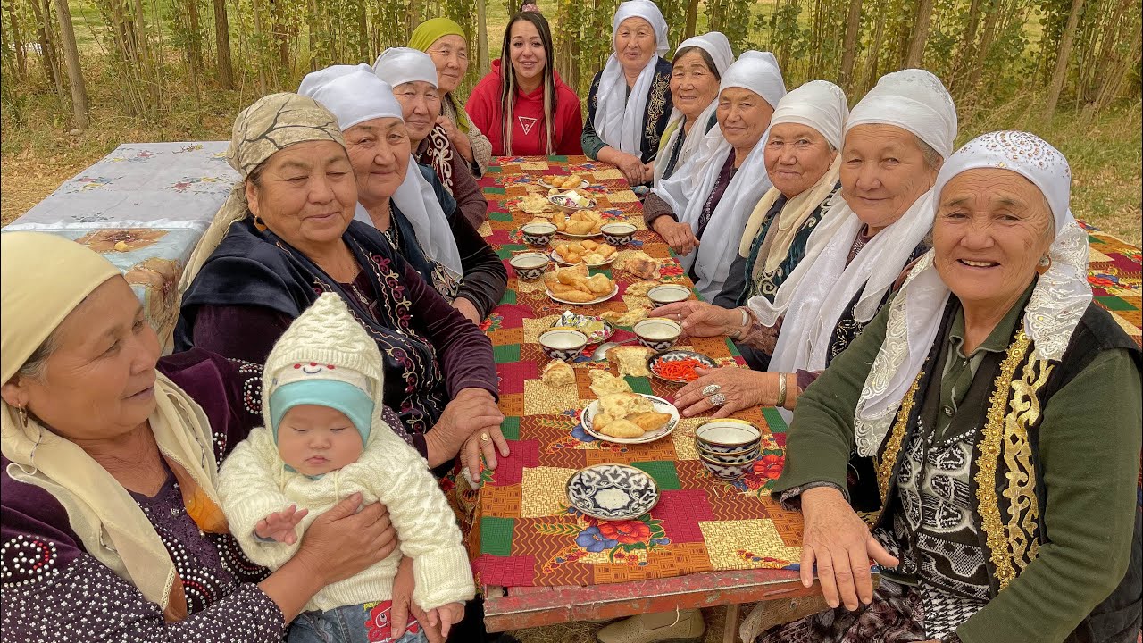 Узбекистан ! Казахский праздник ! БЕШБАРМАК ! КАЗАХСКИЕ песни. Деревенские игры.