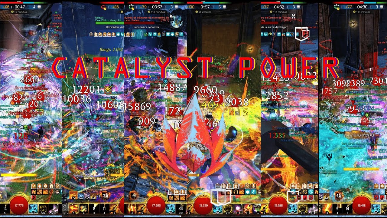 GW2 WvW Zerg - Catalyst Power - Double Dagger
