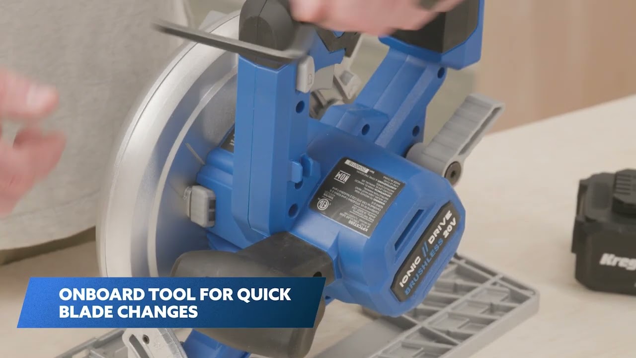 [NEW] Kreg 20V Ionic Drive Cordless 7-1/4