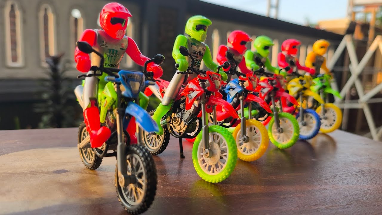 Mini X-trail Trial Practice Amateur Outside Experiment, Team Klx250, Team Ktm, Team Crf #1777
