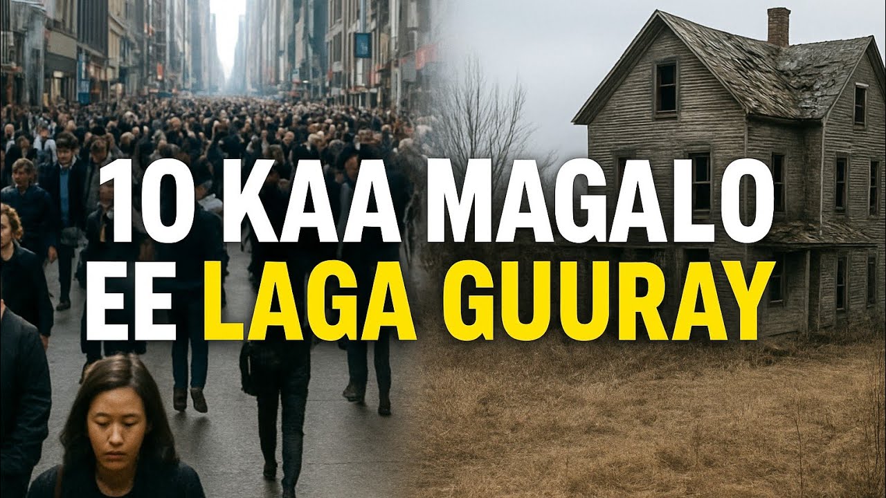 10 #Magaalo ee Laga #guuray dunida #Cajiib