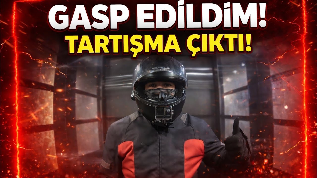 🚨 TESLİMATA GİTTİM… GASP EDİLDİM! 😱 |Motovlog #motovlog #yt #youtubevideo #youtube #viralvideo#rider