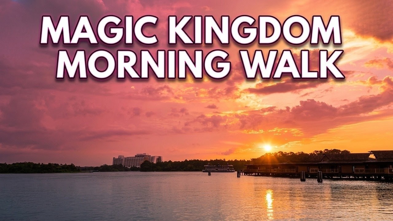 🔴 LIVE: Magic Kingdom Morning Walk at Disney World | Main Street, Cinderella Castle & Disney Magic |