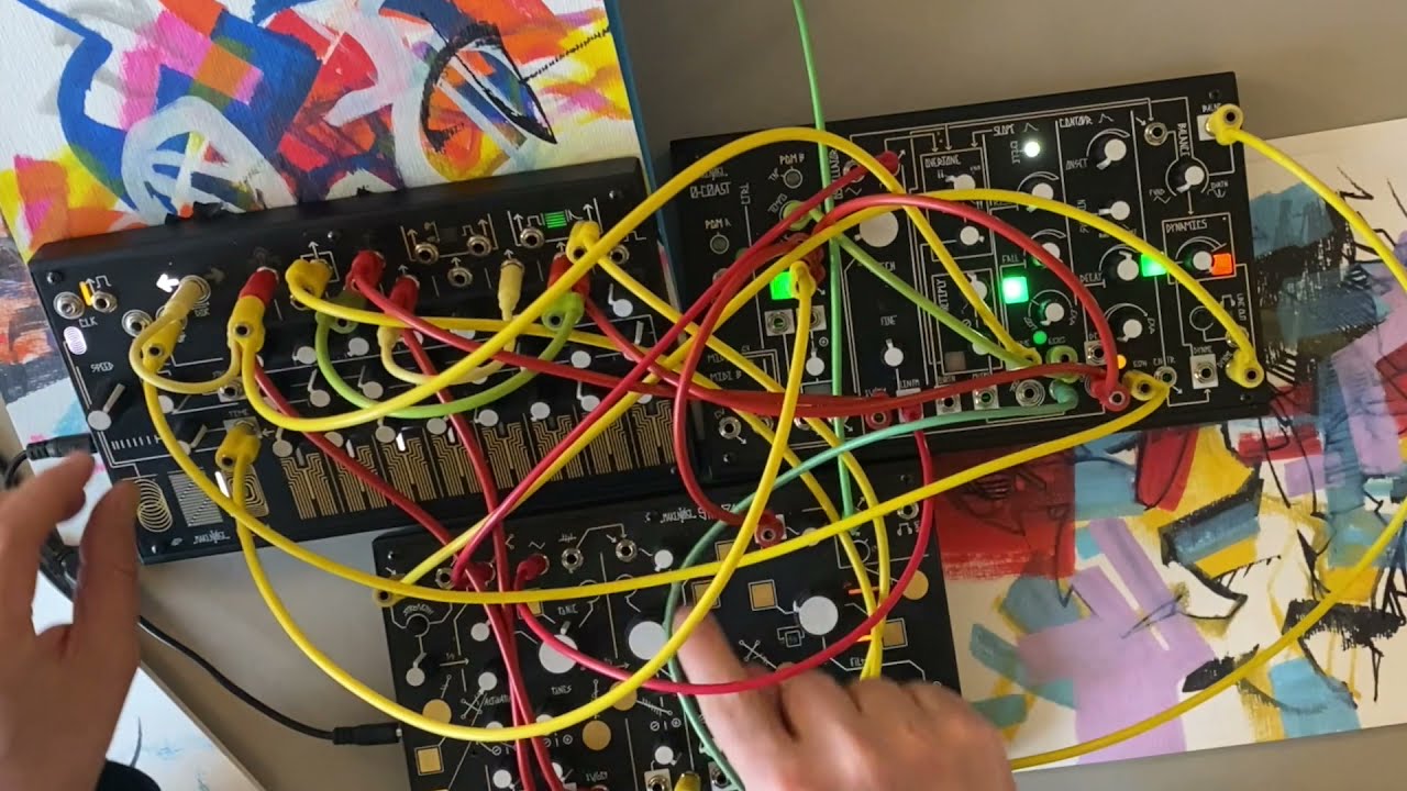 counter signals - make noise Strega, 0-ctrl, 0-coast