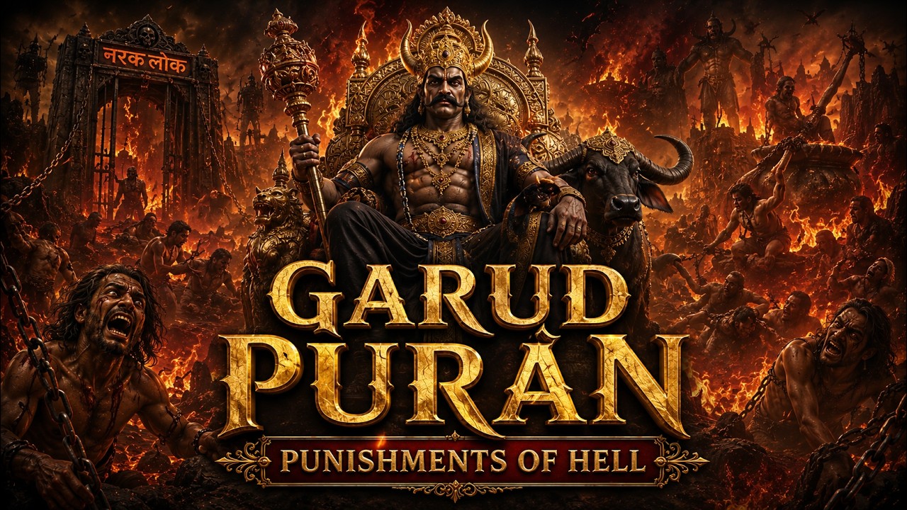 सावधान! ये गलतियाँ आपको ले जाएँगी सीधे नरक में | Garud Puran Secrets | Sanatan Dharma | 2D Animation