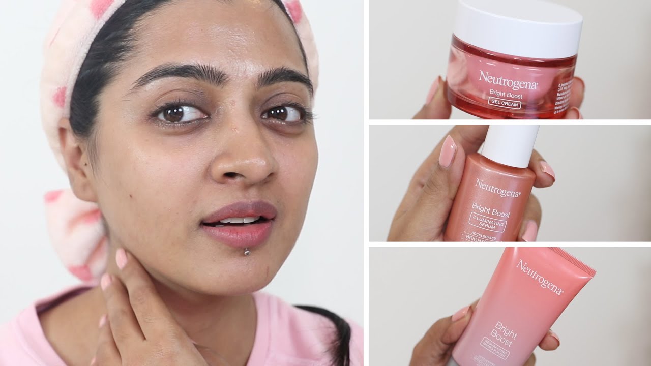 Я попробовала серию Neutrogena Bright Boost | Полный обзор