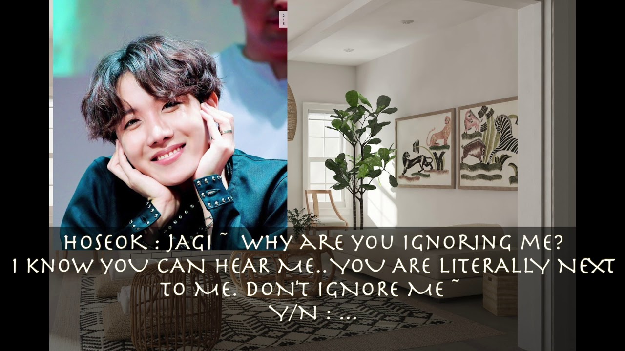 when you are ignoring them / not paying attention to them || BTS FF Imagine